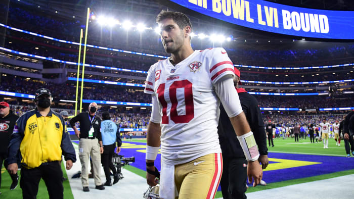 49ers quarterback Jimmy Garoppolo